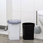 Контейнер для мусора, 7 л, с педалью, мраморный - Фото 4