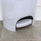 Контейнер для мусора, 7 л, с педалью, мраморный - Фото 6