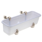 Крепление для балконных ящиков универсальное, 2 шт., цвет белая глина - Фото 2