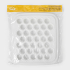 Пельменница IDEA, 35 ячеек, d=2.5 см, 25.5×28×2.9 см, пластик, белый - Фото 6