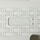 Ящик балконный «Ротанг», 38,5 см, цвет белый - Фото 6