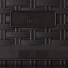 Ящик для цветов балконный «Ротанг», 12 л, 57.5×18×16 см, пластик, коричневый - Фото 5