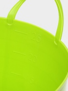 Корзина для белья мягкая, 27 л, d=37.5 см, h=30 см, ярко-зелёная - Фото 2