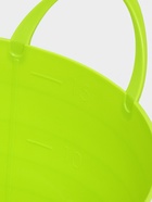 Корзина для белья мягкая, 17 л, d=33 см, h=24.5 см, ярко-зелёная - Фото 2