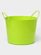 Корзина для белья мягкая, 17 л, d=33 см, h=24.5 см, ярко-зелёная - Фото 3