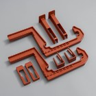 Крепление для балконных ящиков универсальное, 2 шт., терракотовый - Фото 1