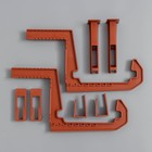 Крепление для балконных ящиков универсальное, 2 шт., терракотовый - Фото 2