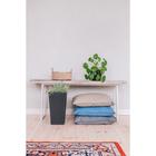 Кашпо для цветов со вставкой «Ротанг», 13 л, вставка 4.9 л, коричневое - Фото 5