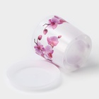 Горшок для орхидей с поддоном «Деко», 2.4 л, пластиковый, прозрачный - Фото 4