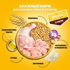 Влажный корм Pedigree для собак, курица в соусе, пауч, 85 г - Фото 6