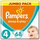 Подгузники Pampers Sleep & Play, размер 4, 68 шт. - Фото 1