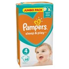 Подгузники Pampers Sleep & Play, размер 4, 68 шт. - Фото 3