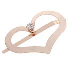 невидимка для волос "Биргит" сердце мал золото - Фото 1