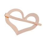 невидимка для волос "Биргит" сердце мал золото - Фото 2