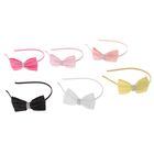 ободок для волос "Хилтон" 0,5 см "Бантик" клетка микс - Фото 2