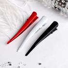 Зажим для волос «Уточка», классика, 8 см, МИКС - Фото 2