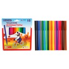 Фломастеры 18 цветов Centropen 7790/18 Пингвины, линия 1.0 мм, пластиковый конверт - фото 2638990