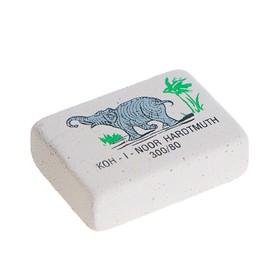 Ластик Koh-I-Noor ELEPHANT 300/80, каучук (комплект 80 шт)