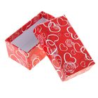 Набор коробок 4 в 1 "Сердечки на красном", 15 х 11 х 7 - 9 х 5 х 4 см - Фото 2