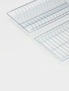 Сушилка для посуды с поддоном для шкафа 50 см, 46.5×25.6 см, цинк, серебристая - Фото 5