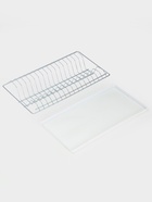 Сушилка для посуды с поддоном для шкафа 50 см, 46.5×25.6 см, цинк, серебристая - Фото 6