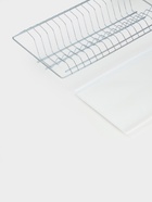 Сушилка для посуды с поддоном для шкафа 50 см, 46.5×25.6 см, цинк, серебристая - Фото 7