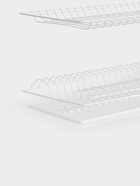 Сушилка для посуды с поддоном для шкафа 80 см, 76.5×25.6 см, белая - Фото 3