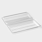 Комплект посудосушителей с поддоном для шкафа 60 см, 56.5×25.6 см, хром - Фото 5