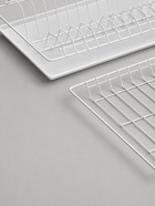 Сушилка для посуды с поддоном для шкафа 40 см, 36.5×25.6 см, белая - Фото 5