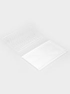 Сушилка для посуды с поддоном для шкафа 40 см, 36.5×25.6 см, белая - Фото 6