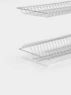 Сушилка для посуды с поддоном для шкафа 80 см, 76.5×25.6 см, хром - Фото 3