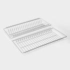Комплект посудосушителей с поддоном для шкафа 60 см, 56.5×25.6 см, цинк - Фото 6