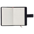 Органайзер А6 80л лин с хлястиком на магните цв блок Города к/зам матов МИКС - Фото 2