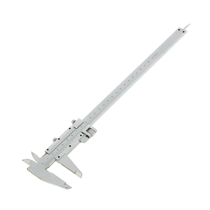 Штангенциркуль Matrix, 250 мм, цена деления 0.02 мм, металлический, с глубиномером - Фото 1