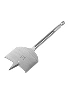 Сверло по дереву перовое ТУНДРА, шестигранный хвостовик, 55×152 мм - Фото 2