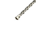 Бур по бетону ТУНДРА, двойная спираль, SDS-plus, 12×160 мм - Фото 5