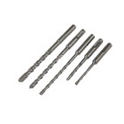 Набор буров по бетону ТУНДРА, SDS-plus, 5-6×110 мм, 6-8-10×160 мм, 5 шт. - Фото 1