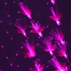 Светодиодный куст 1.5 м, "Цветок павлин", 84LED, 220V, фиксинг, РОЗОВЫЙ - Фото 2