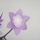 Светодиодный куст «Розы большие» 30 см, 32 LED, мигание, 220 В, свечение мульти (RG/RB) - Фото 5