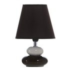 Светильник настольный «Сад камней» коричнево-белый 220V/E14 26×15×15 см - Фото 6