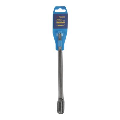 Зубило канальное ТУНДРА, SDS-plus, 14×22×250 мм
