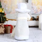 Дед Мороз, в белой шубе с поясом - Фото 3