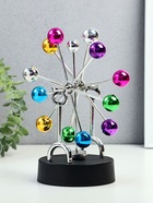 Маятник настольный антистресс «Радуга», 22×10.5×17 см - Фото 2