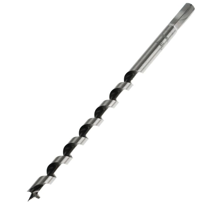 Сверло по дереву шнековое ТУНДРА, шестигранный хвостовик, 10×230 мм - Фото 1