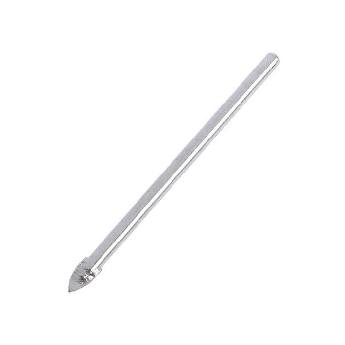 Сверло по керамике твердосплавное ТУНДРА, цилиндрический хвостовик, 4 мм - Фото 1