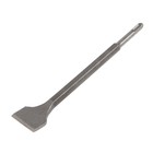 Зубило плоское для снятия плитки ТУНДРА, угол 10°, SDS-plus, 14×40×250 мм - Фото 2