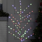 Светодиодный куст «Звёзды» 1.5 м, 84 LED, мигание, 220 В, свечение мульти (RG/RB) - Фото 4