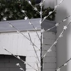 Светодиодный куст «Звёзды» 1.5 м, 84 LED, мигание, 220 В, свечение мульти (RG/RB) - Фото 3