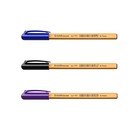 Набор ручек шариковых микс 3 цвета Erich Krause U-11 Yellow (синяя , черная, фиолетовая) 37099 - Фото 2