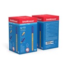 Ручка шариковая Erich Krause U-11 Yellow, узел 0.7 мм, чернила синие, трёхгранная, одноразовая, длина линии письма 1000 метров - Фото 3